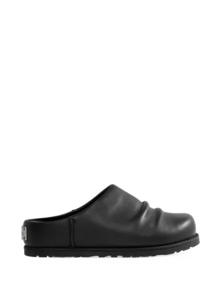 Saboți Ugg din piele negru