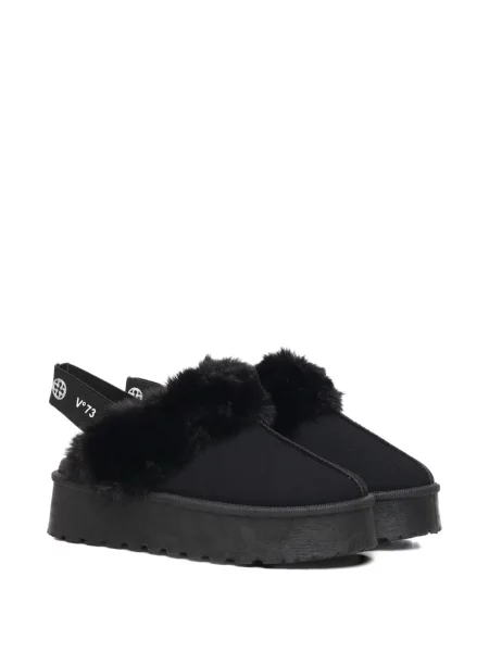 Pantofi cu toc V°73 cu platformă negru