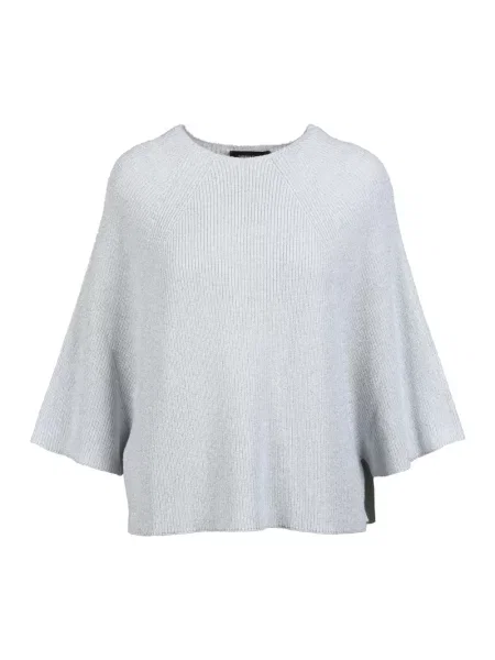 Sweter Fabiana Filippi elegancki szary
