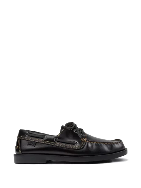Sneakerși Camper din dantelă negru