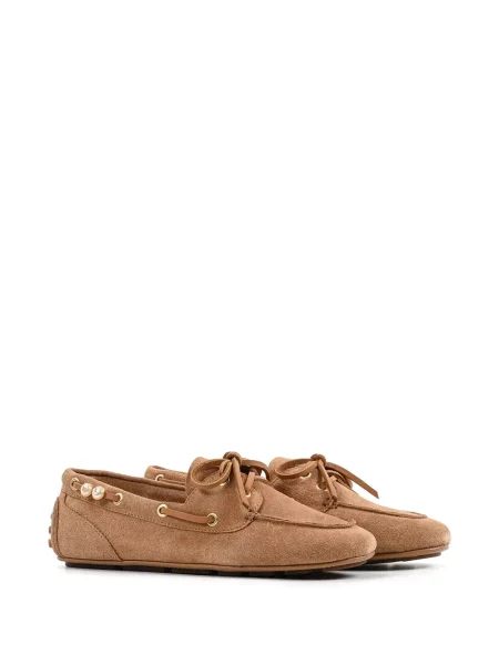 Pantofi loafer Karl Lagerfeld din piele de căprioară