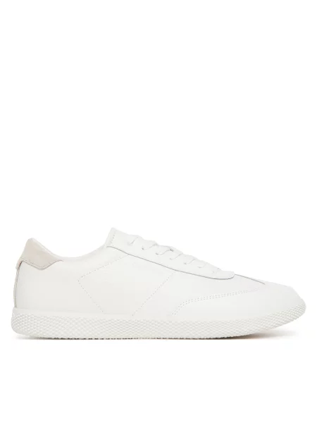 Tenisice Calvin Klein Low Top Lace Up Tmbl Lth bijela
