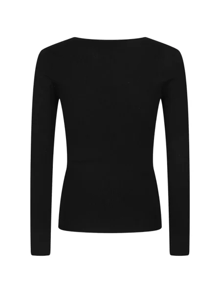 Lung tricou P.a.r.o.s.h. de lână negru