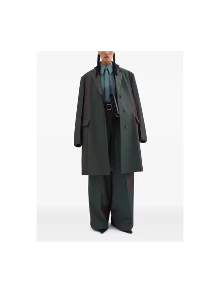 Spodnie Jil Sander zielone