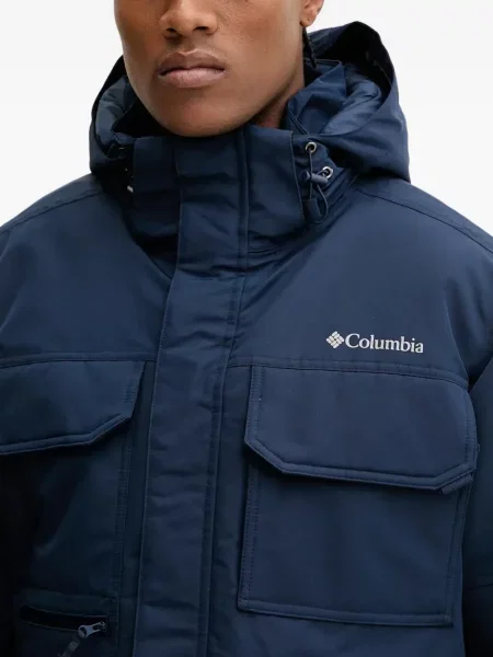 Jakna Columbia s kapuljačom plava