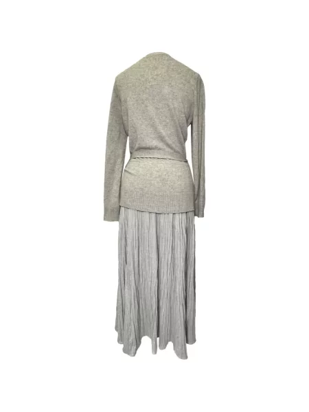 Cu centură rochie midi Altuzarra gri
