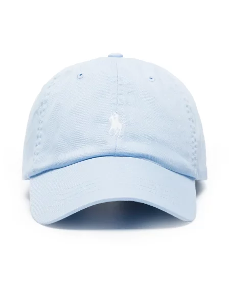 Șapcă Polo Ralph Lauren cu broderie clasică din canvas negru