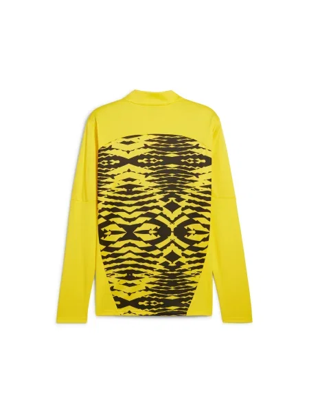 PUMA bluza przedmeczowa z zamkiem Borussia Dortmund Akcesoria XS żółty