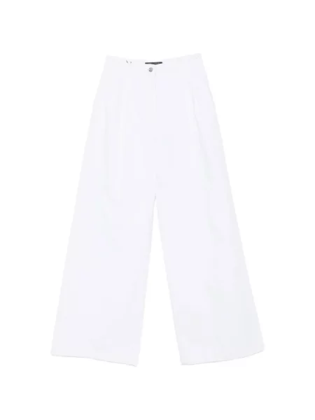 Blugi cu picior larg Dolce & Gabbana alb