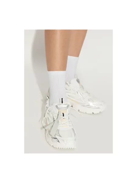 Sneakersy Off-white białe