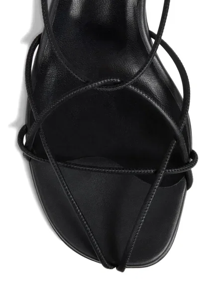 Sandale Khaite din piele negru