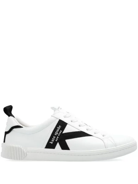 Sneakerși Kate Spade din piele alb