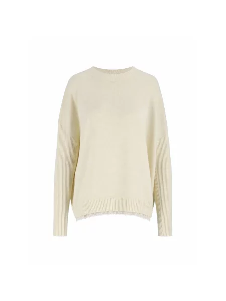 Sweter Ermanno Scervino beżowy
