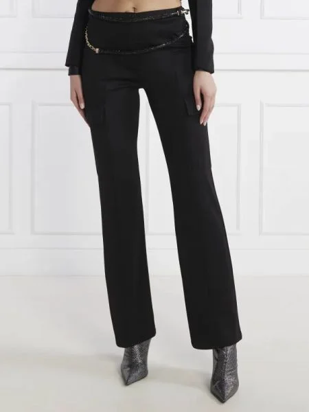 Patrizia Pepe Pantaloni | Oversize fit negru
