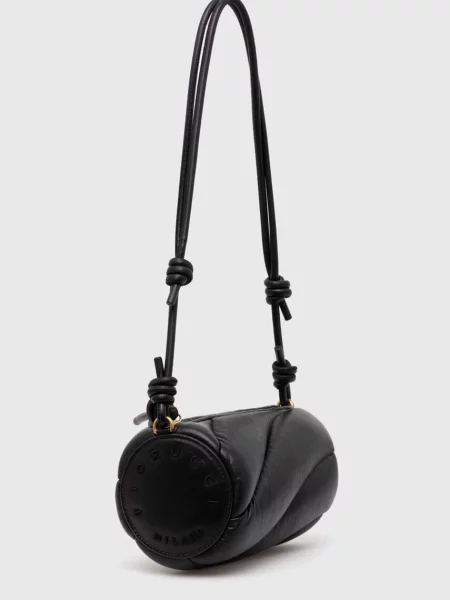 Geantă de mână Fiorucci din piele negru