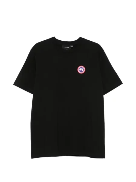 Tricou Canada Goose cu autograf negru
