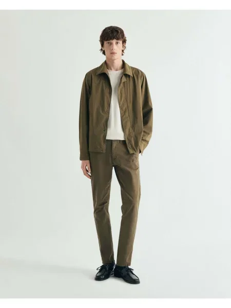Scalpers Pantaloni eleganți oliv
