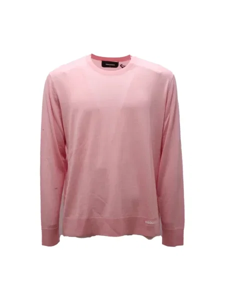 Sweter Dsquared2 różowy