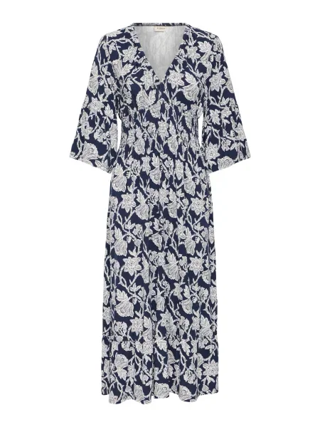 Fransa Rochie Amy bleumarin alb