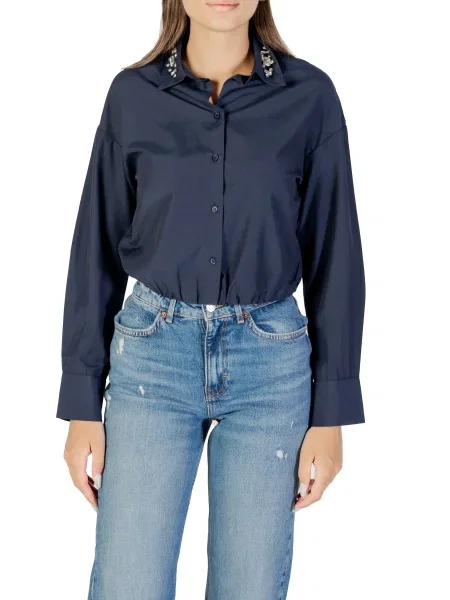 Koszula Only niebieska