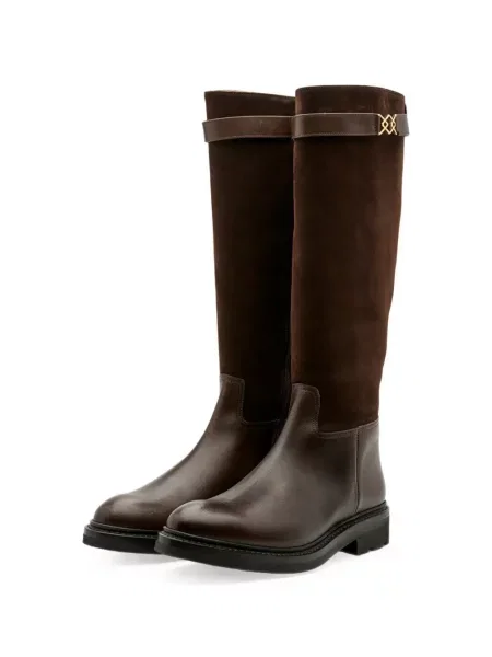 Botine Lottusse din piele maro