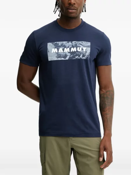 Tricou Mammut cu imagine albastru