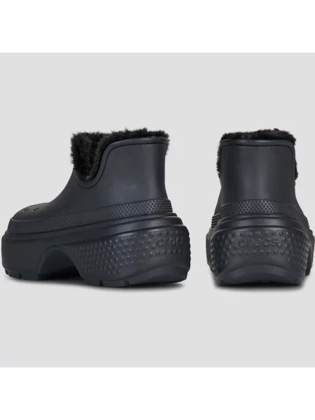 Bokacsizma Crocs fekete
