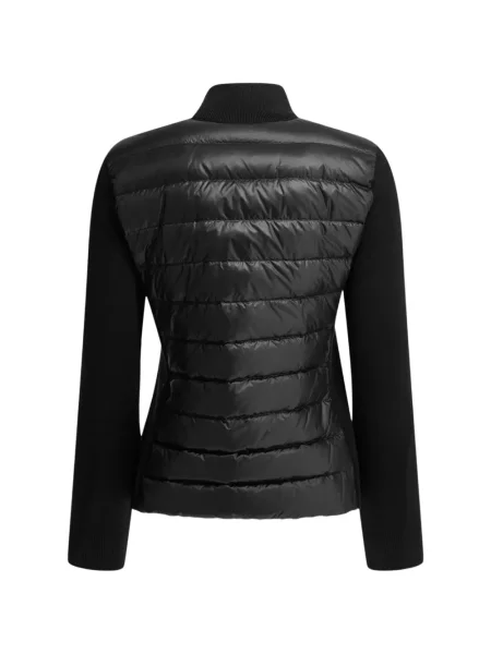 Matlasat geacă Moncler negru