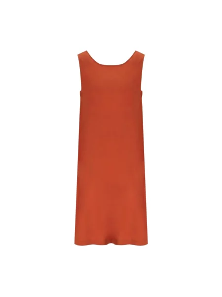 Sukienka Max Mara garniturowa pomarańczowa