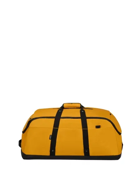 Samsonite Дорожня сумка Нейлон/штучна шкіра жовтий