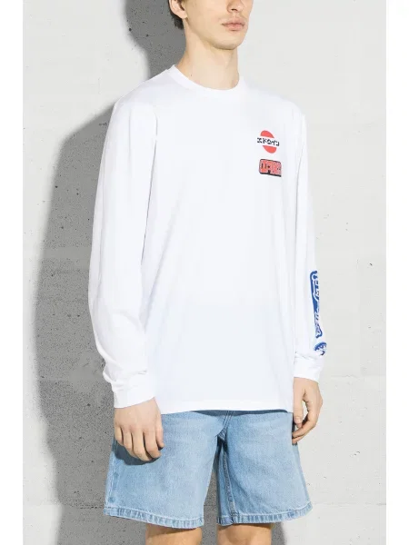 Лонгслив Edwin белый