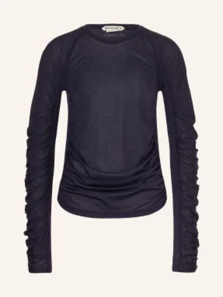 Jw Anderson Tričko S Dlouhým Rukávem tmavě modrá