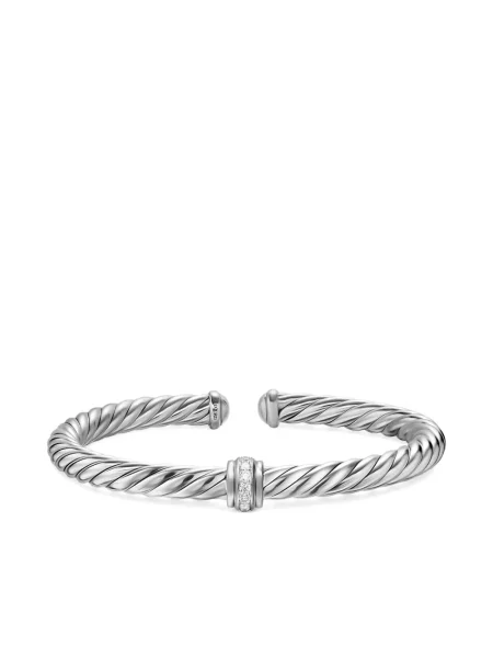 Brăţară David Yurman argintiu