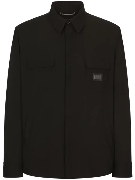 Cămașă Dolce & Gabbana lungă negru