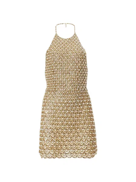 Rochie mini Carolina Herrera cu gât halter