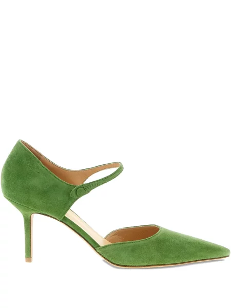 Pantofi cu toc Francesco Russo verde