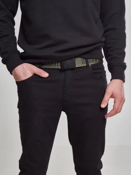 Urban Classics Curea oliv negru
