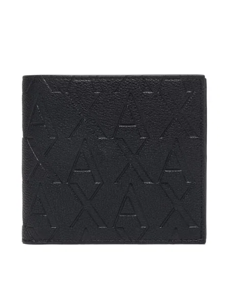 Armani Exchange portfel czarny
