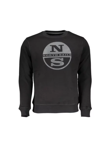 Bluza North Sails z długim rękawem skórzana czarna