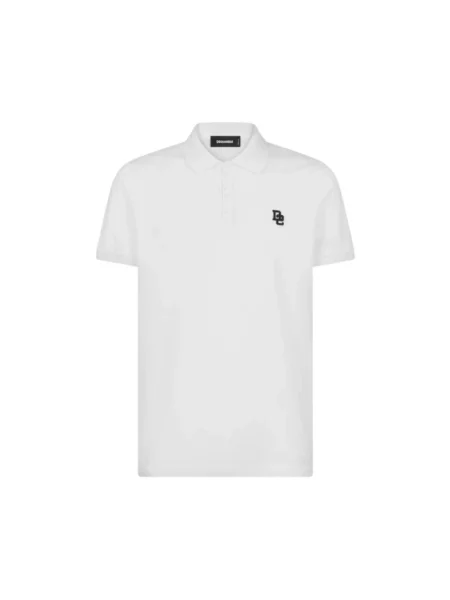 Koszulka polo Dsquared2 do tenisa biała