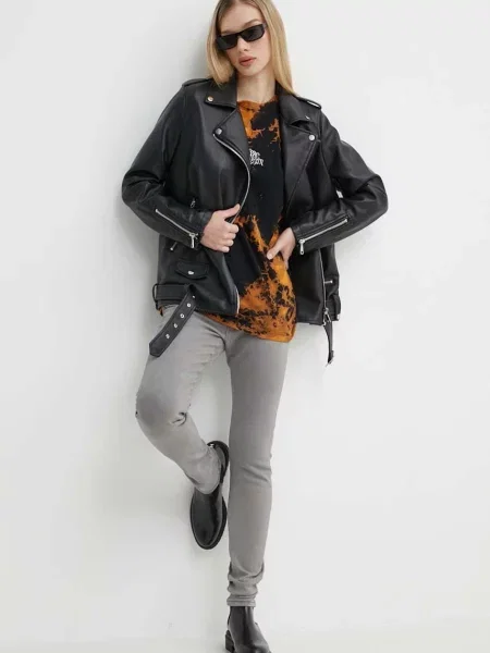 Skinny jeansy skinny Tommy Jeans klasyczne szare