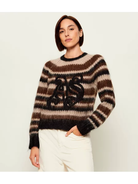 AllSaints De lână pulover Rega maro
