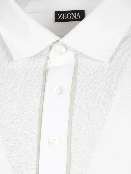 Polo Zegna alb