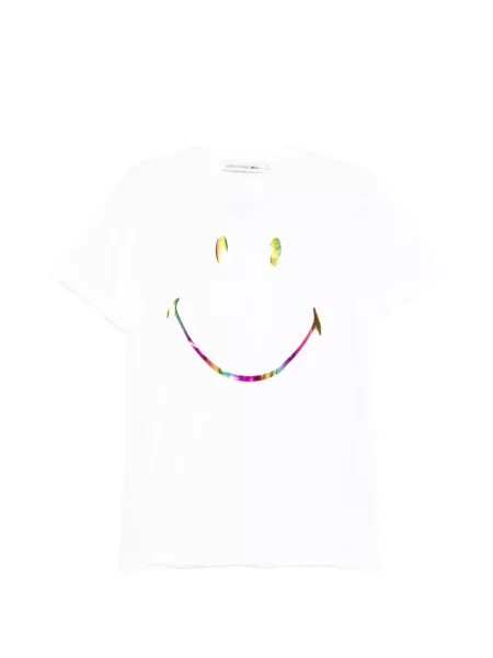 Тениска Joshua Sanders с принт бяло