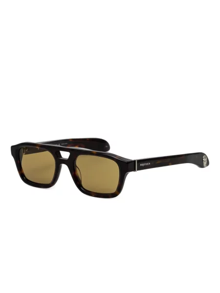 Ochelari de soare Alexander Mcqueen Eyewear maro