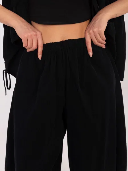 Pantaloni Italy Moda negru