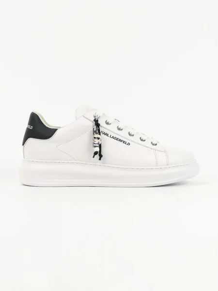 Sneakers KARL LAGERFELD Kapri alb
