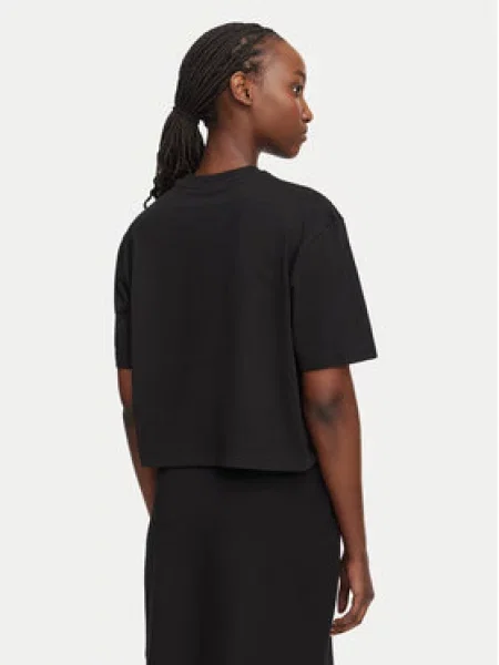 Karl Lagerfeld Jeans majica za žene od pamuka crna