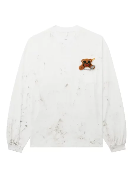 Tricou Doublet teddy lung alb
