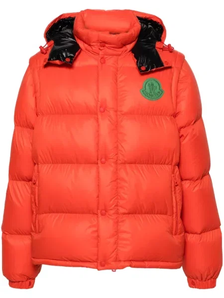 Geacă Moncler portocaliu